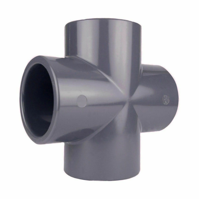 20mm PVC 4 Way Cross Connector
