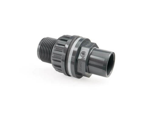 40mm PVC Bonded Tank Connector Bulkhead