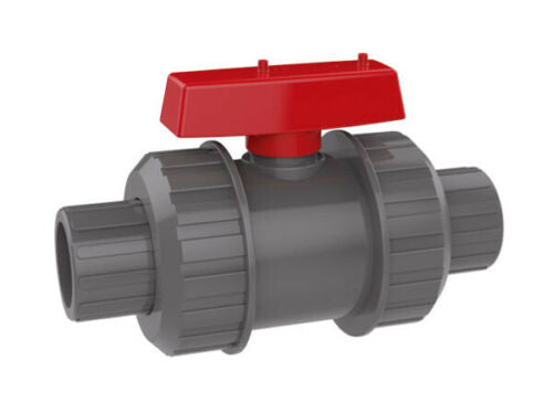 50mm PVC Double Union Ball Valve