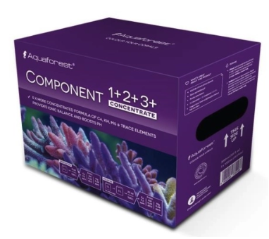 Aquaforest Components 1+, 2+, 3+ (3 x 1 Litre)