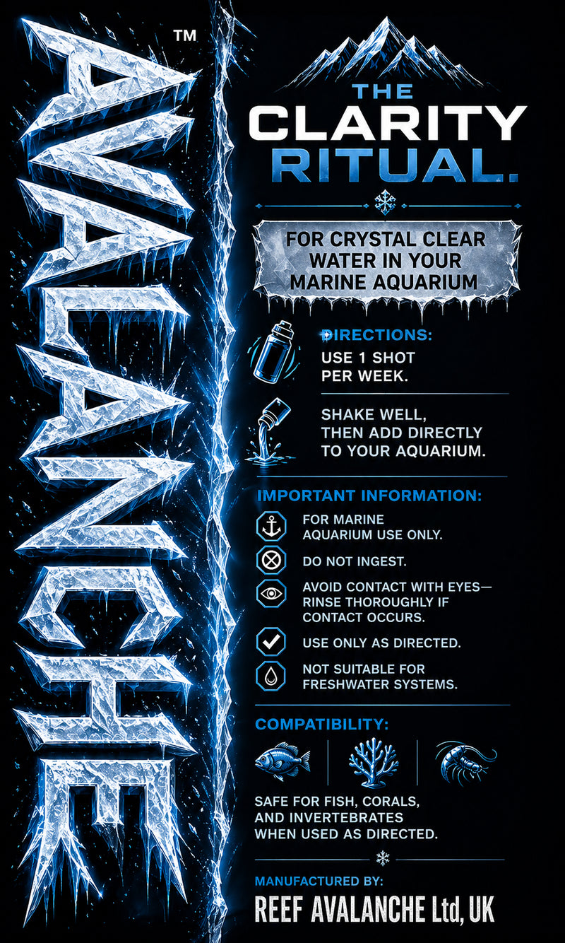 Reef Avalanche Original - 4 Pack Reef Clarity Shots
