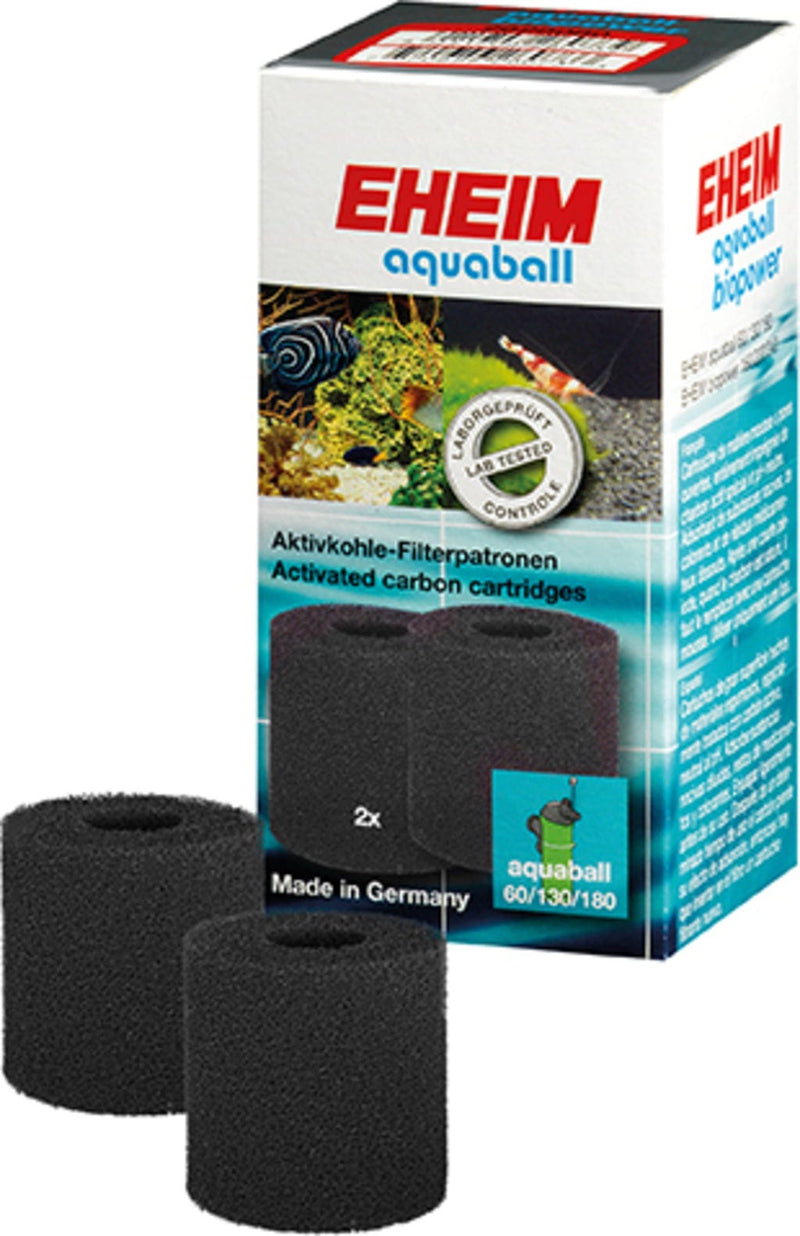 Eheim Carbon Cartridges Aquaball & Biopower x 2