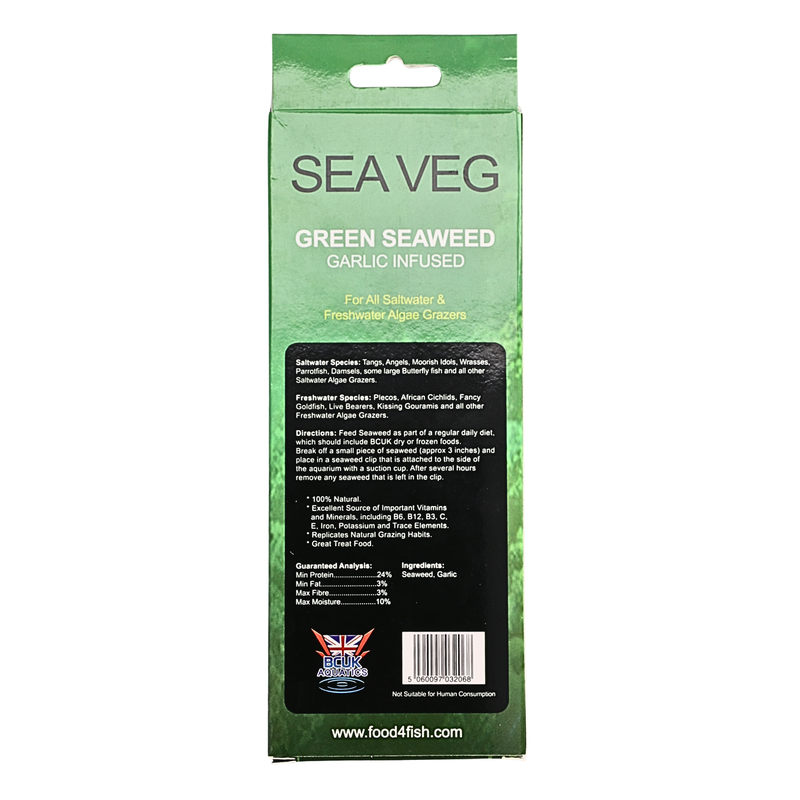 BCUK Sea Veg Green Seaweed 21g