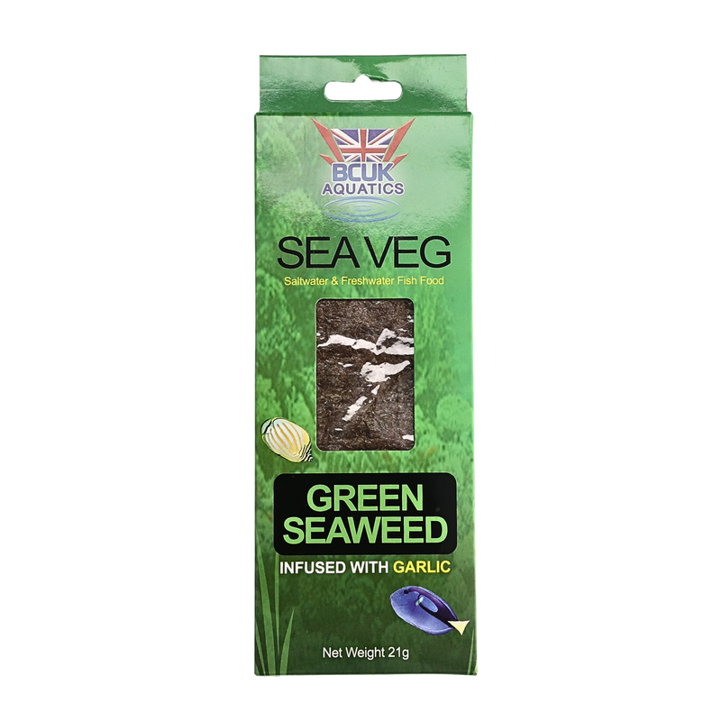 BCUK Sea Veg Green Seaweed 21g