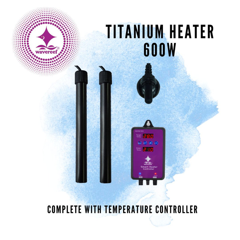Wavereef Titanium Heater inc controller