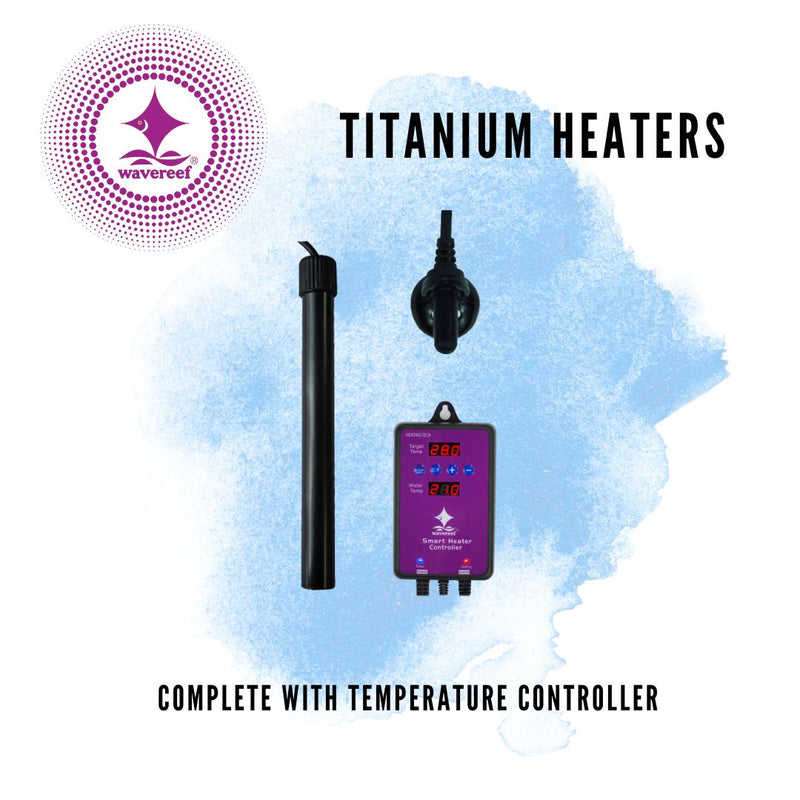 Wavereef Titanium Heater inc controller