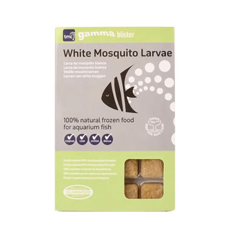 Gamma White Mosquito Larvae Blister Pack 100g