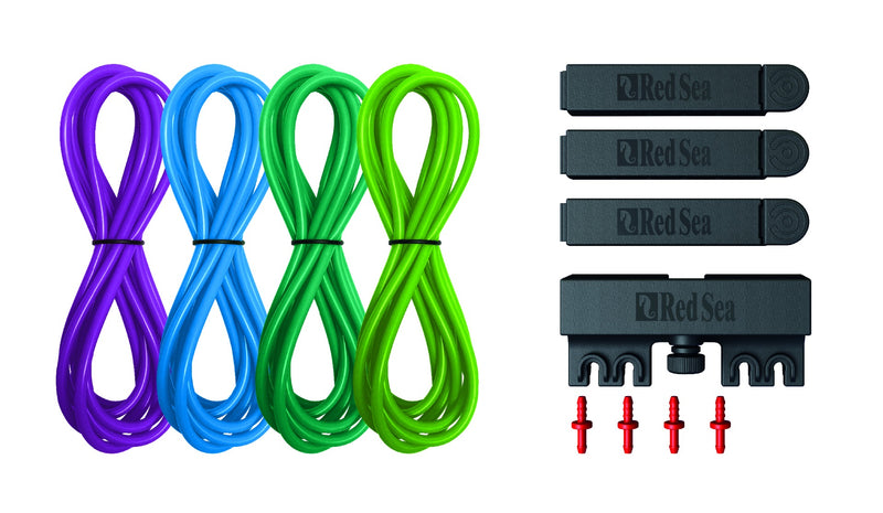 Red Sea ReefDose 4 Colour Blue / Green Tube Kit