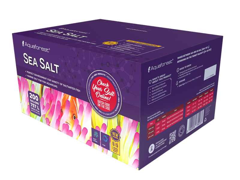 Aquaforest Sea Salt 25kg Box
