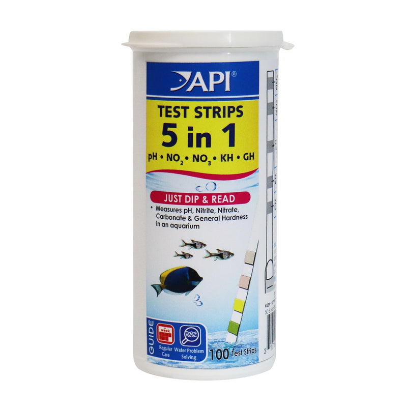 API 5 in 1 Test Strips - 100