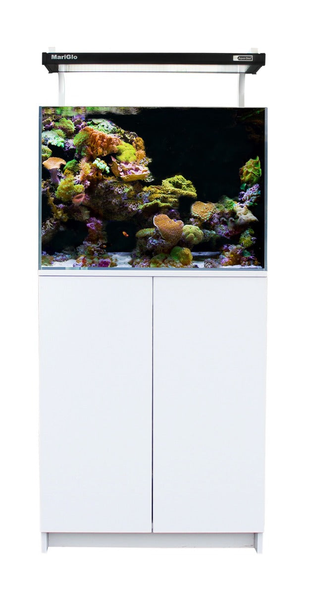 Aqua One MiniReef 120 Black/White Marine Aquarium System