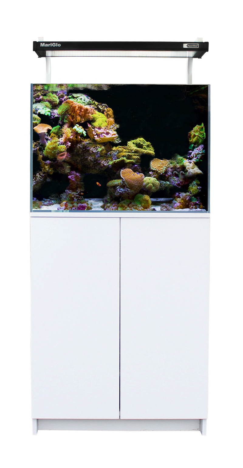 Aqua One MiniReef 120 Black/White Marine Aquarium System