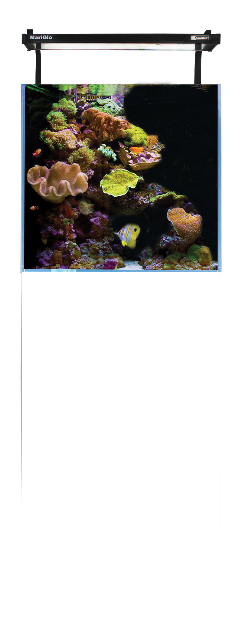 Aqua One MiniReef 90 Black/White Marine Aquarium System