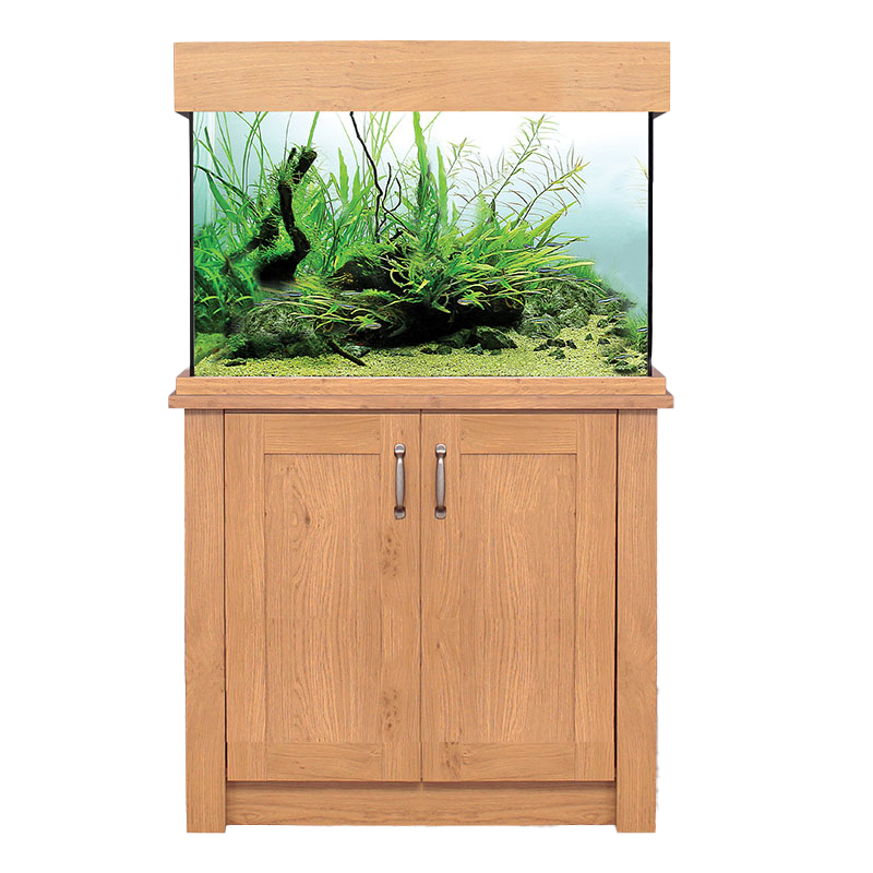 Aqua One OakStyle 145 Complete Aquarium & Cabinet - Various Colours