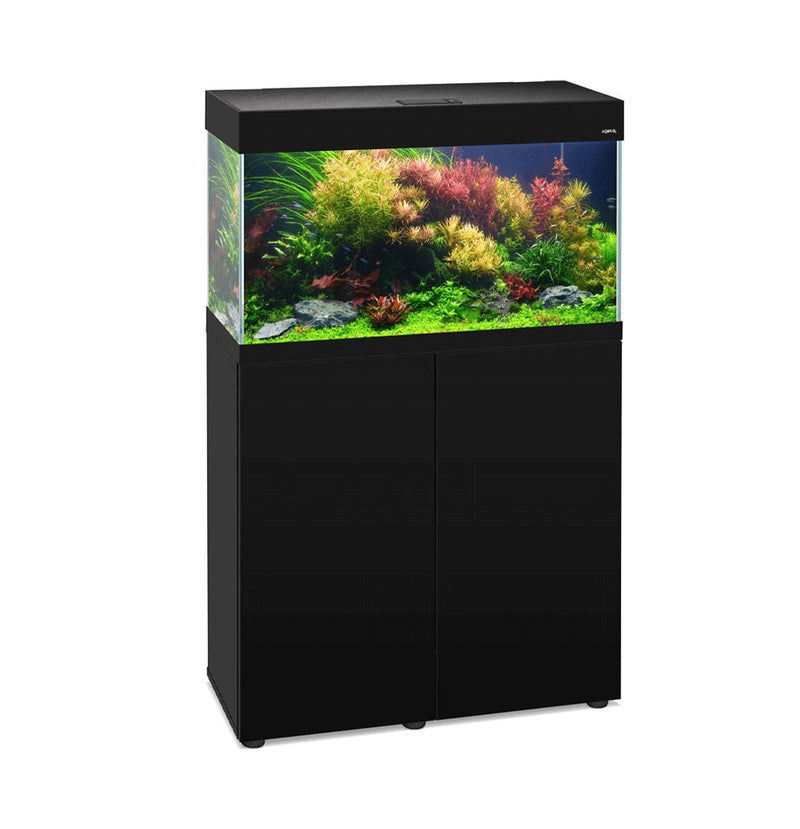Aquael Optiset 125 Aquarium & Cabinet - Black