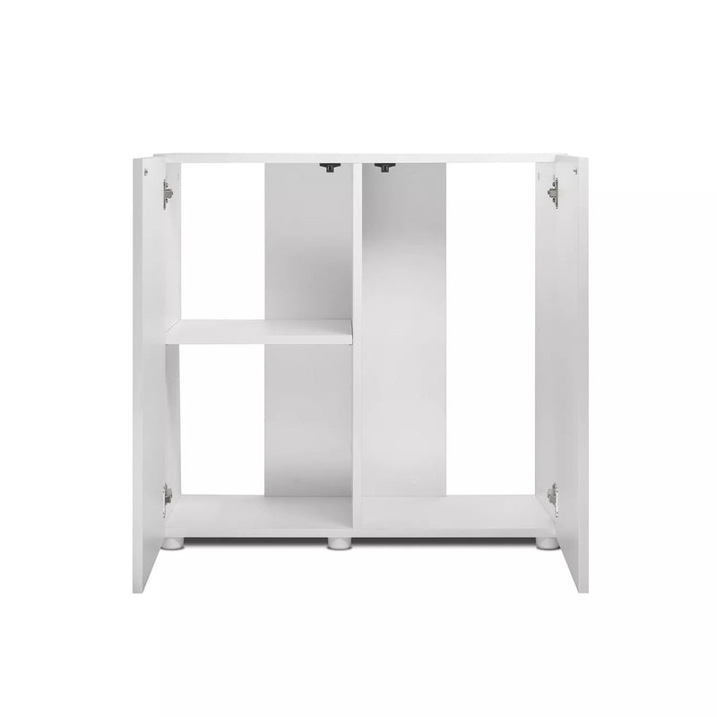 Aquael Optiset 125 Aquarium & Cabinet - White