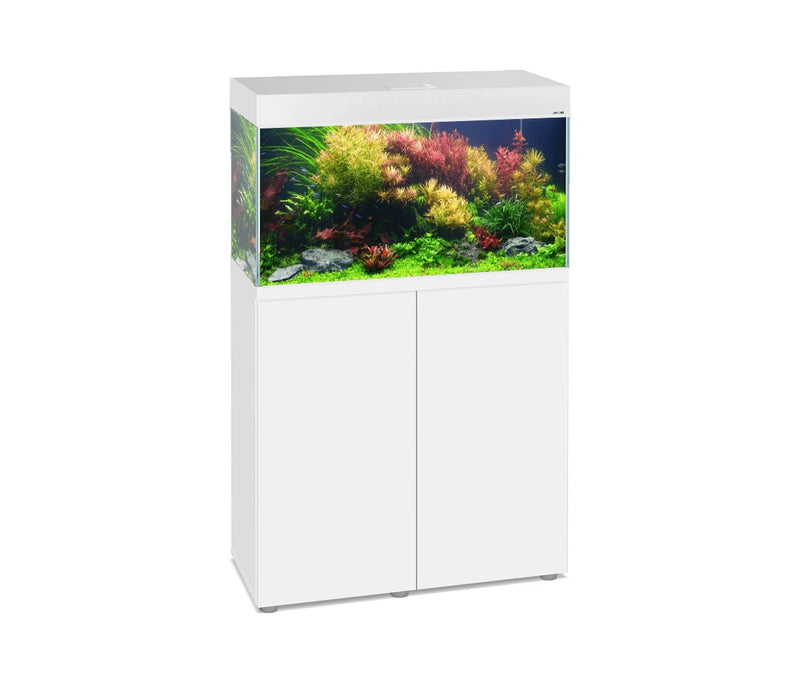 Aquael Optiset 125 Aquarium & Cabinet - White