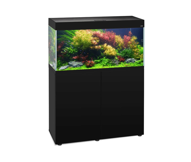 Aquael Optiset 200 Aquarium & Cabinet - Black