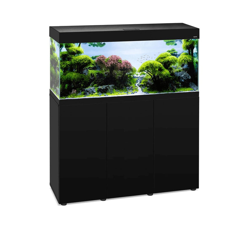 Aquael Optiset 240 Aquarium & Cabinet - Black