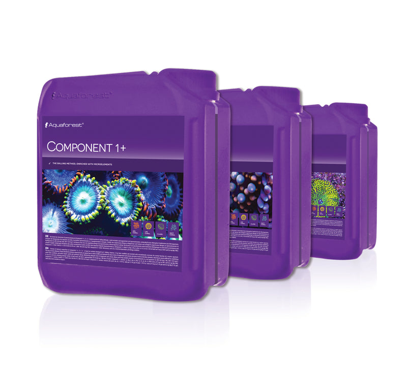 Aquaforest Components 1+, 2+, 3+ (3 x 5 Litre)