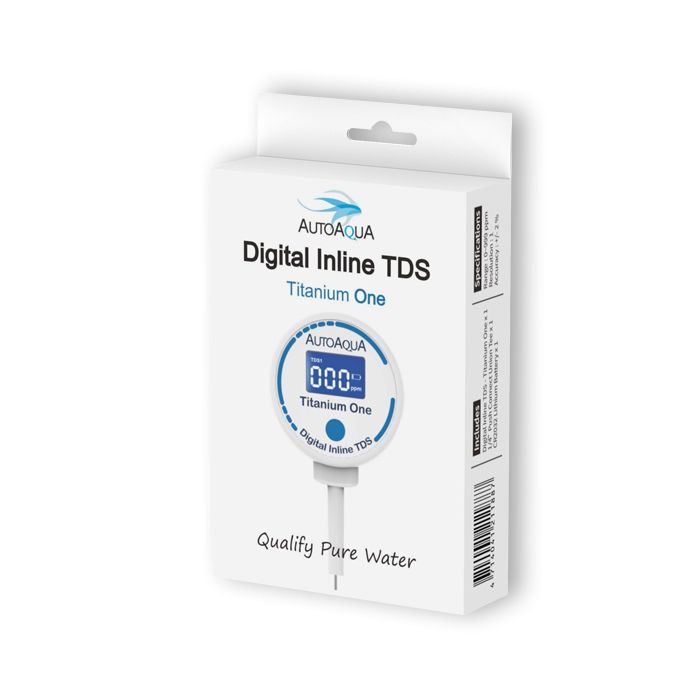 AutoAqua Titanium One TDS Meter