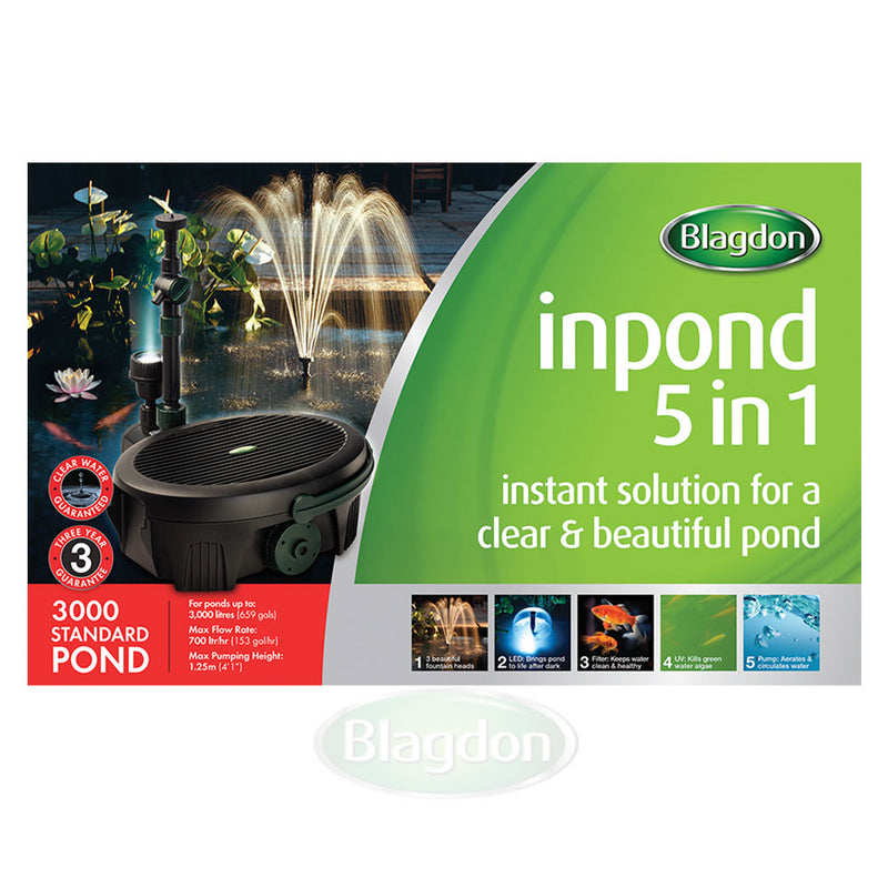 Blagdon Inpond  5 in 1 3000 Pond Filter