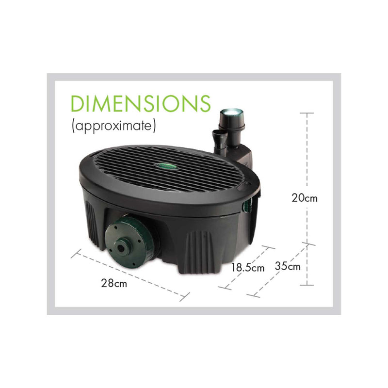 Blagdon Inpond 5 in 1 2000 Pond Filter