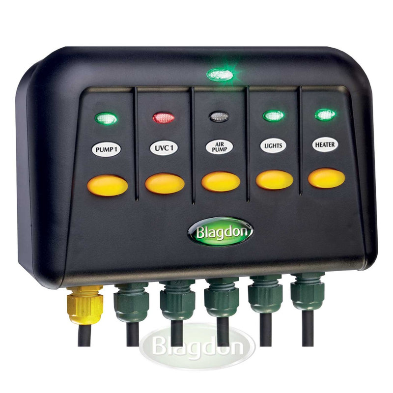 Blagdon Powersafe PS5 Switchbox Five Way Outlet
