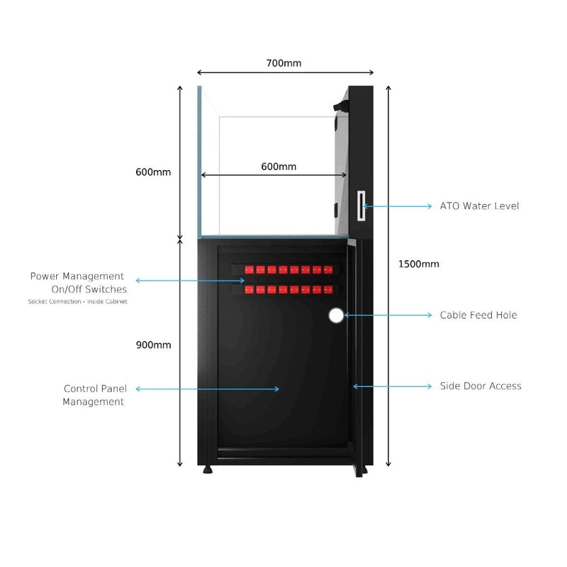 Cade Aquariums Reef S2 1800