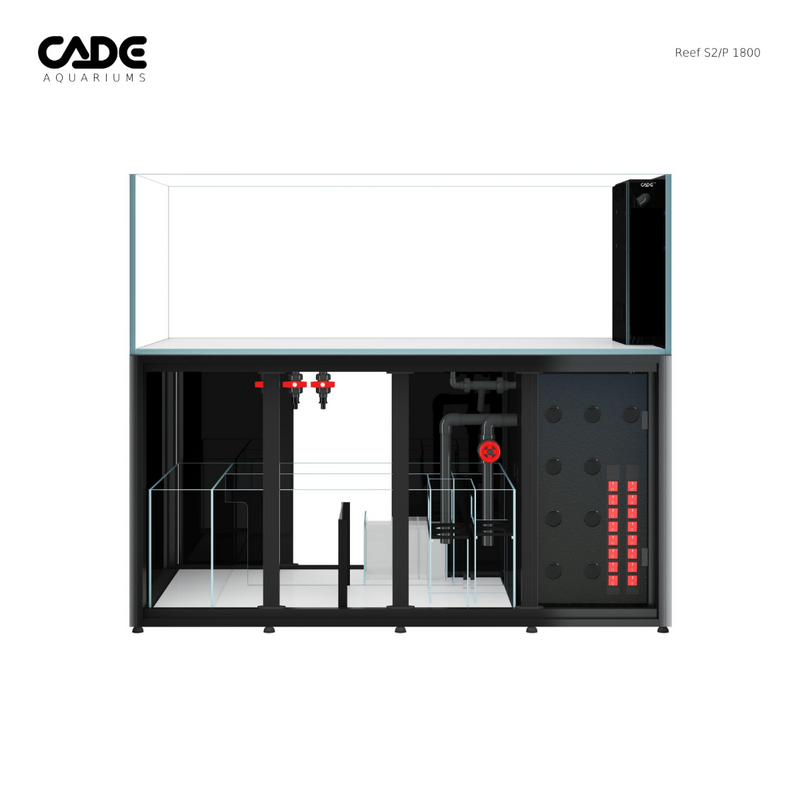 Cade Aquariums Reef S2/P Peninsula 1800