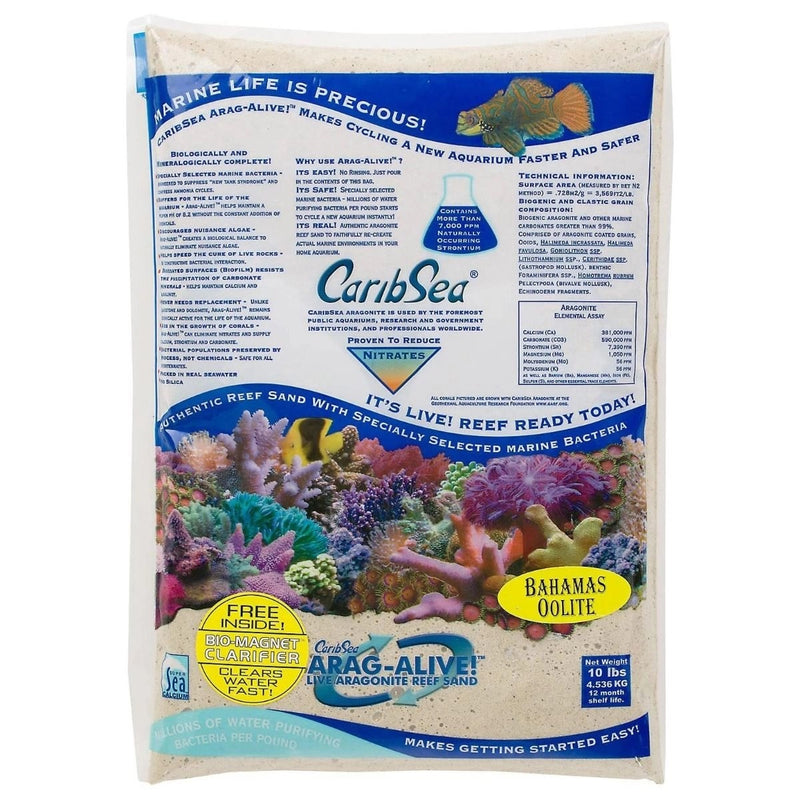 Caribsea Arag-Alive Special Grade Live Sand 20lb