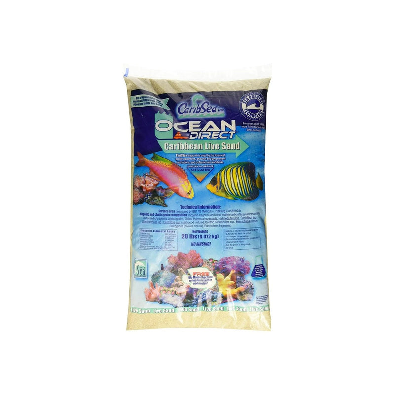 Caribsea Live Ocean Direct Oolite Sand 40Lbs