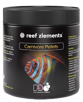 Reef Zlements Carnivore Pellets 100G