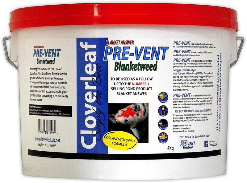 Cloverleaf Blanket Answer Pre-Vent Blanketweed 4Kg