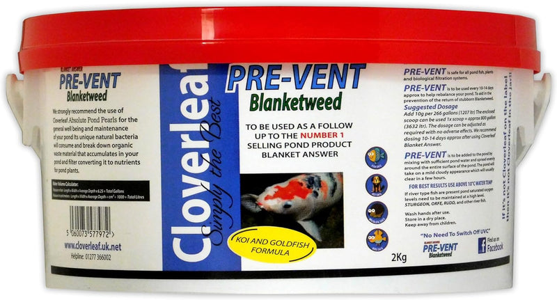 Cloverleaf Blanket Answer Pre-Vent Blanketweed 2Kg