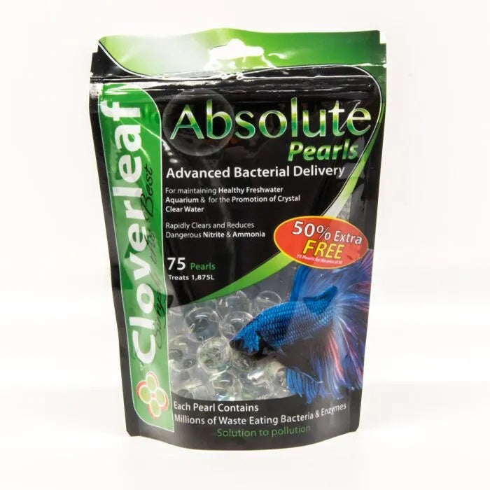Cloverleaf Absolute Pearls Aquarium (Pouch) 75 Pearls