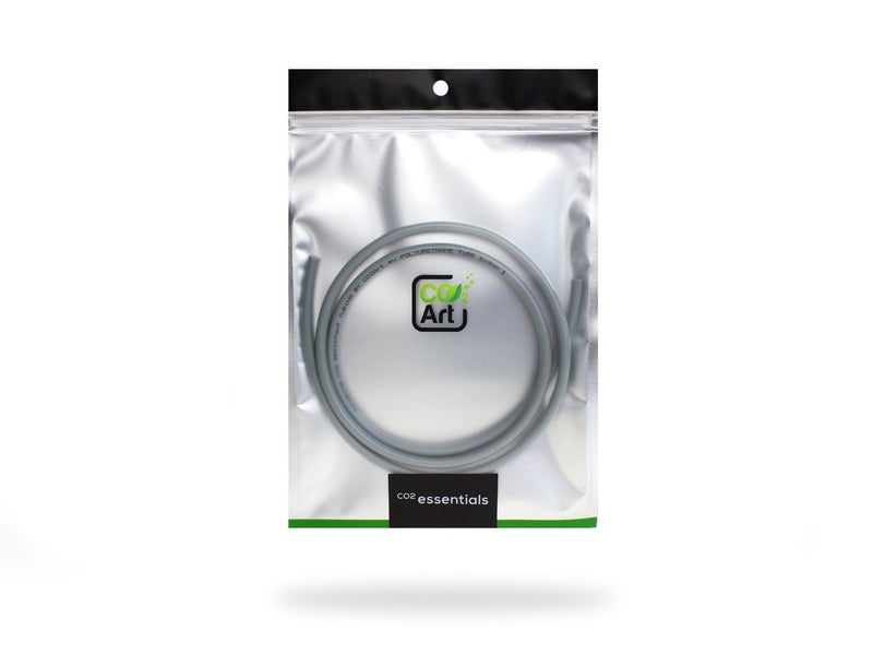 CO2Art 3m/10ft (4/6mm) Polyurethane Tubing – Silver