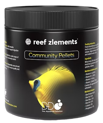 Reef Zlements Community Pellets 100G