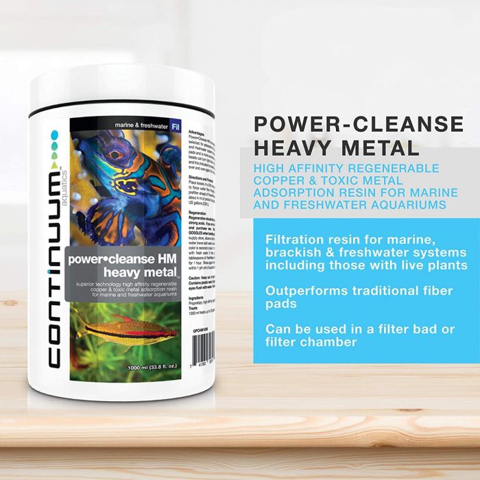 Continuum Power Cleanse Heavy Metal 500ml