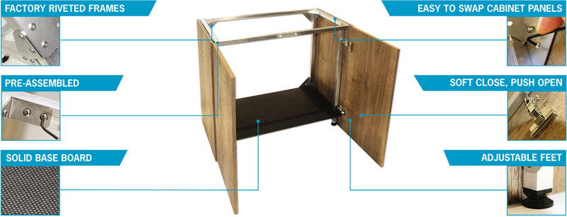 D-D Aqua-Pro Aquascaper 1800 Aquarium – Premium Colour Aquaframe Cabinet