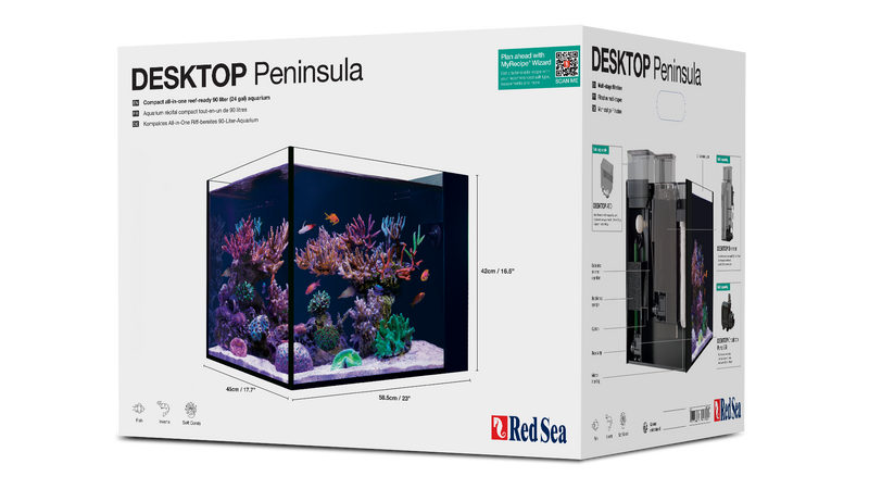 Red Sea DESKTOP Peninsula Nano Aquarium