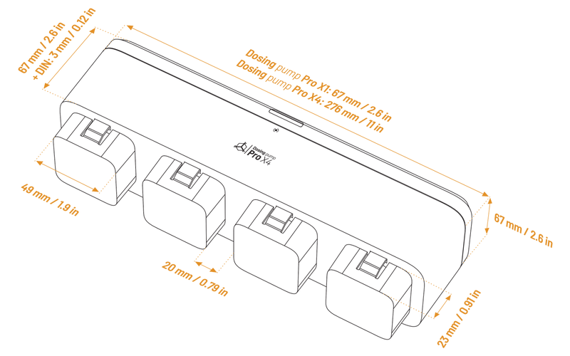 Reef Factory Dosing Pump Pro X1