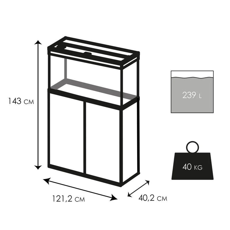 Ciano Emotions Pro 120 Aquarium & Cabinet
