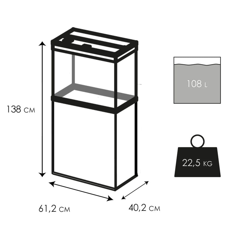 Ciano Emotions Pro 60 Aquarium & Cabinet
