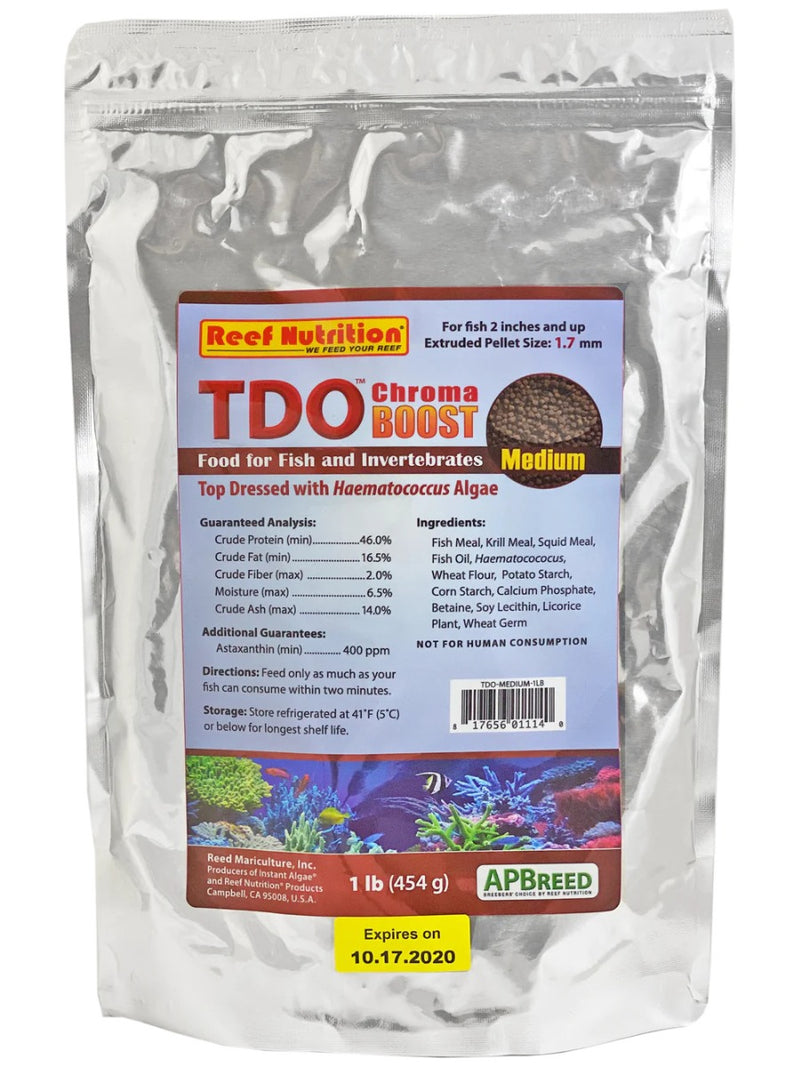 Reef Nutrition TDO Chroma Boost EP1 (1700 Micron) 1Ib