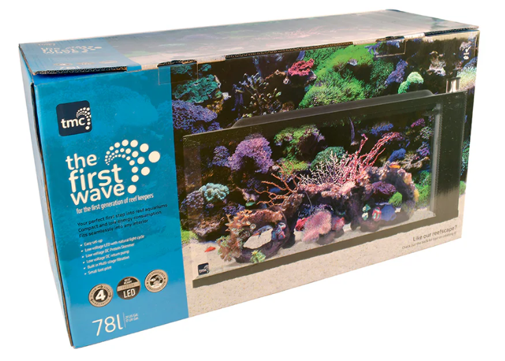 TMC First Wave 78l Aquarium Set + Free Heater