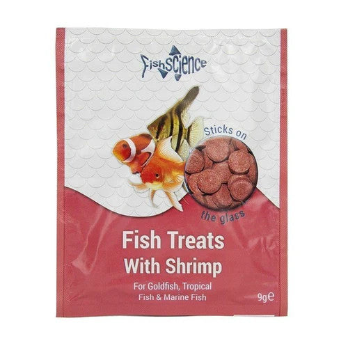 Fish Science Treats with Shrimp 9g Sachet