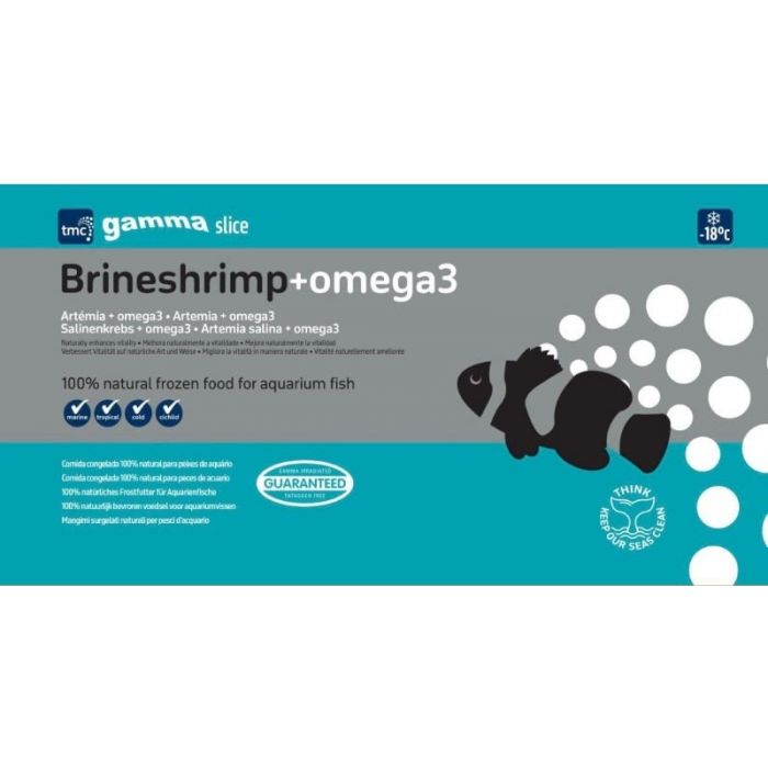 Gamma Slice Omega Brineshrimp Flat Pack 250g