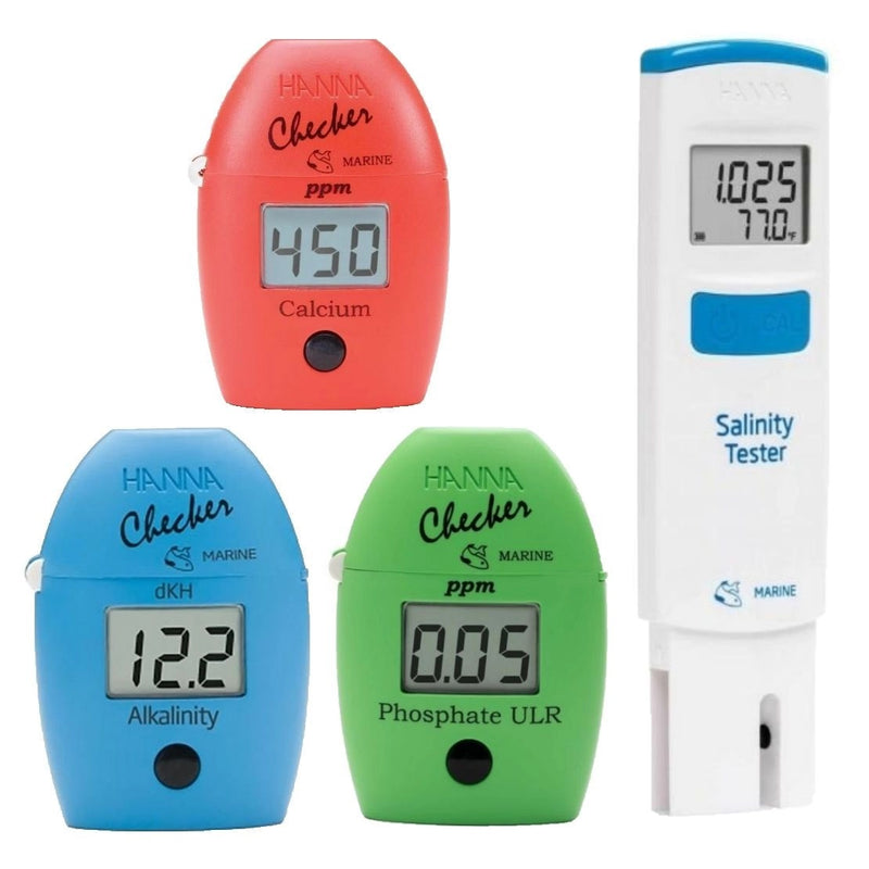 Hanna Reef Kit: Alk, Ca, PO4, Sg