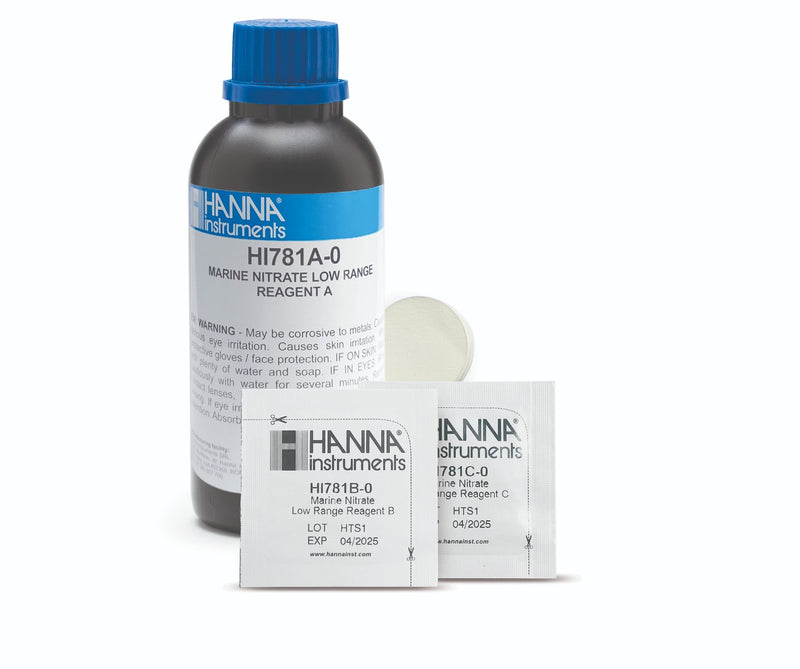 Hanna Marine Nitrate Low Range Reagent 25 Tests (HI-781-25)